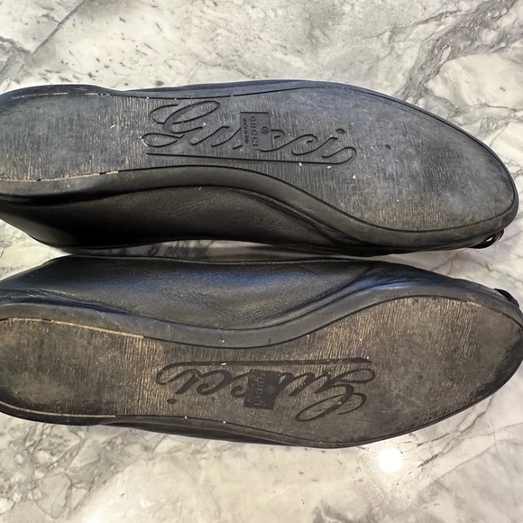 Gucci size 8 black ballet slippers - Picture 7 of 10